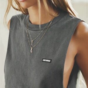 Joah Brown Cutoff Boyfriend Tank